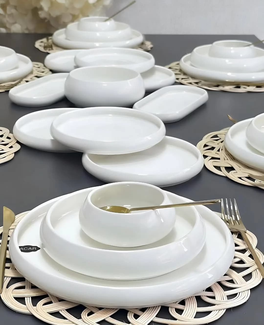 سرویس غذاخوری پورسلن ۲۷ پارچه Acar