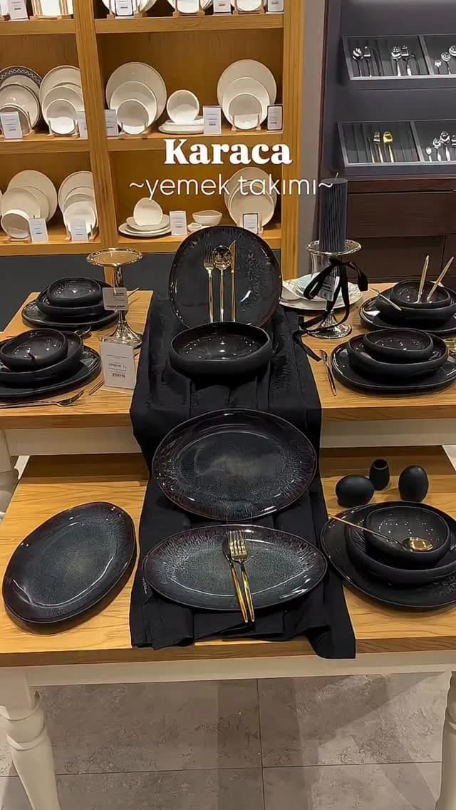 سرویس غذاخوری Karaca