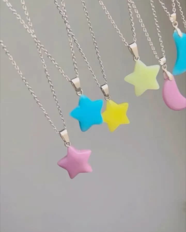 گردنبند شب‌تاب استیل