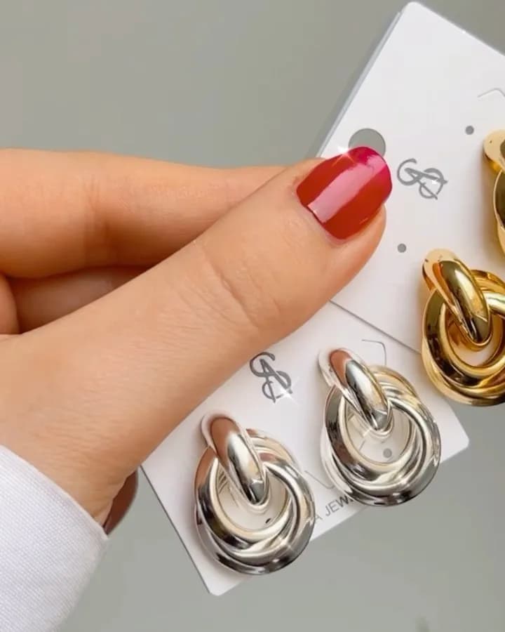 گوشواره استیل