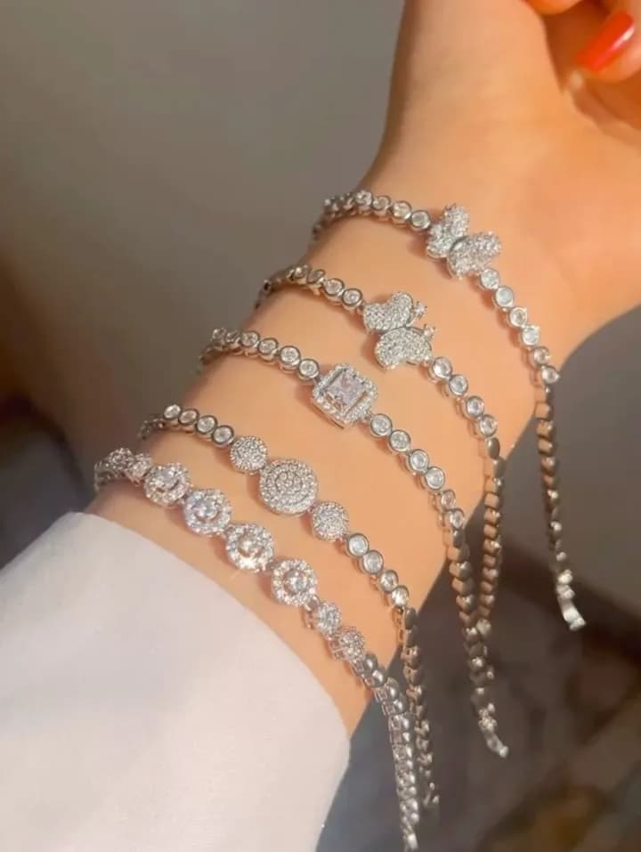 دستبند جواهری دخترانه