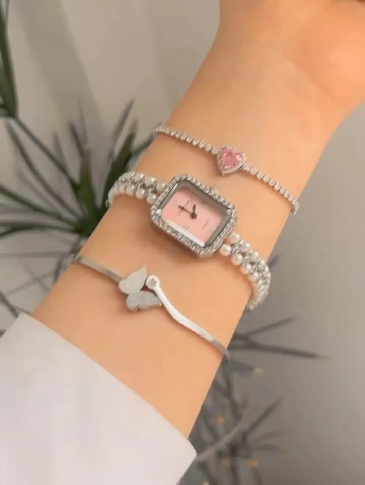 ساعت مچی ست با دستبند