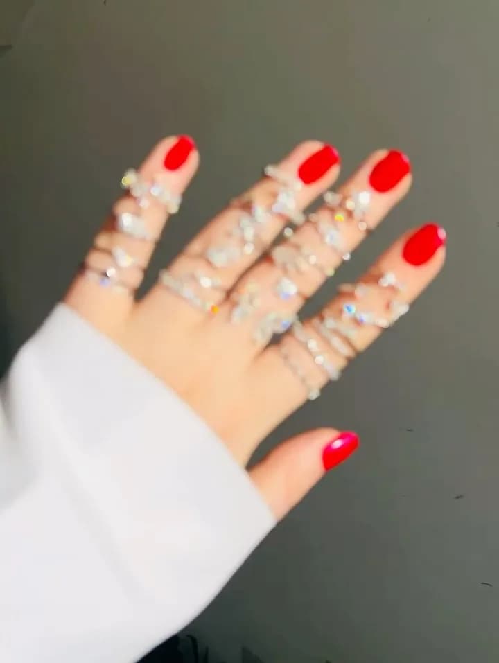 انگشتر جواهری پینترستی فری‌سایز