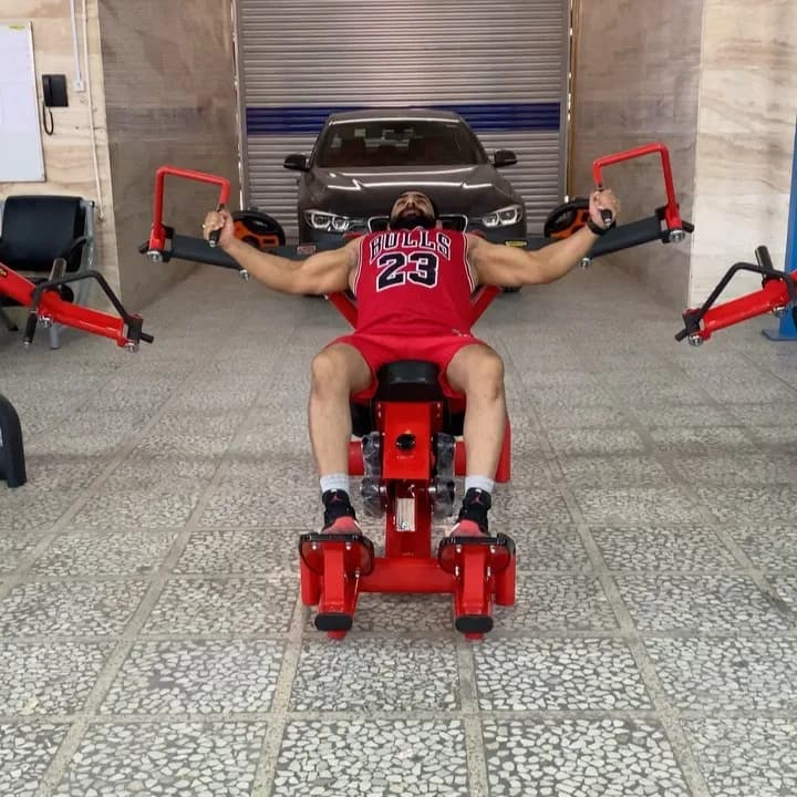 دستگاه جلو بازو وزنه آزاد انرژی
