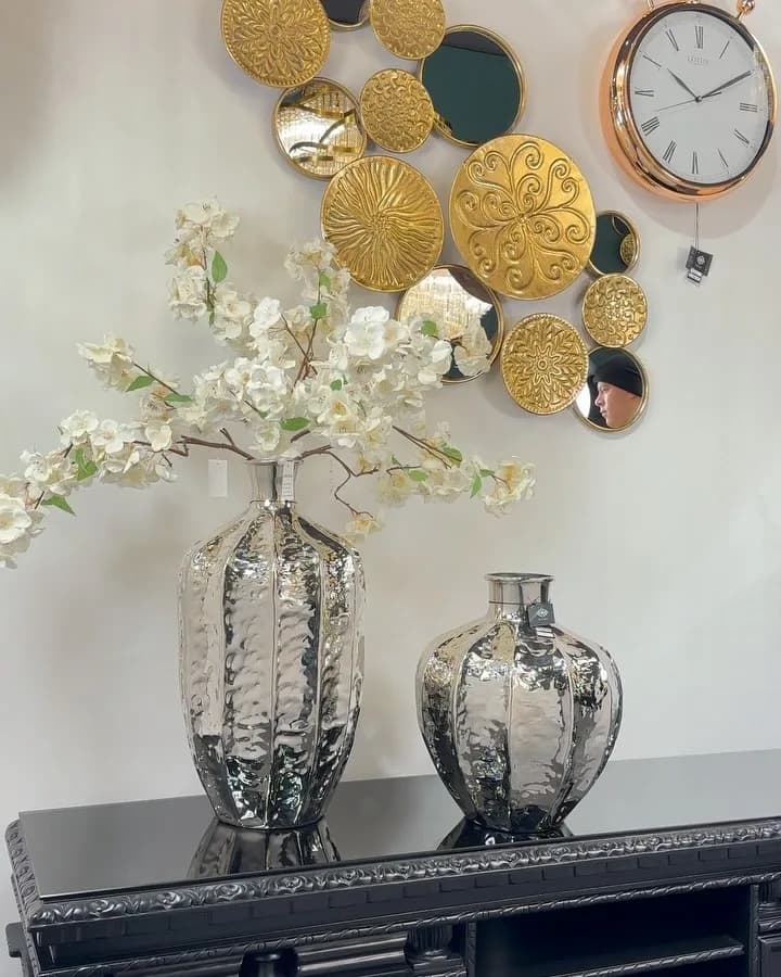 گلدان دکوری دو سایز