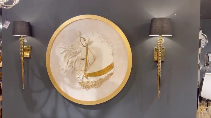 دیوارکوب استیل ارتفاع ۱۰۰