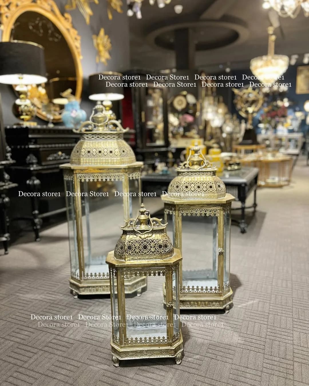 شمعدان کنار سالنی سه سایز