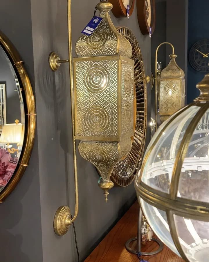 دیوارکوب برقی طرح مراکشی