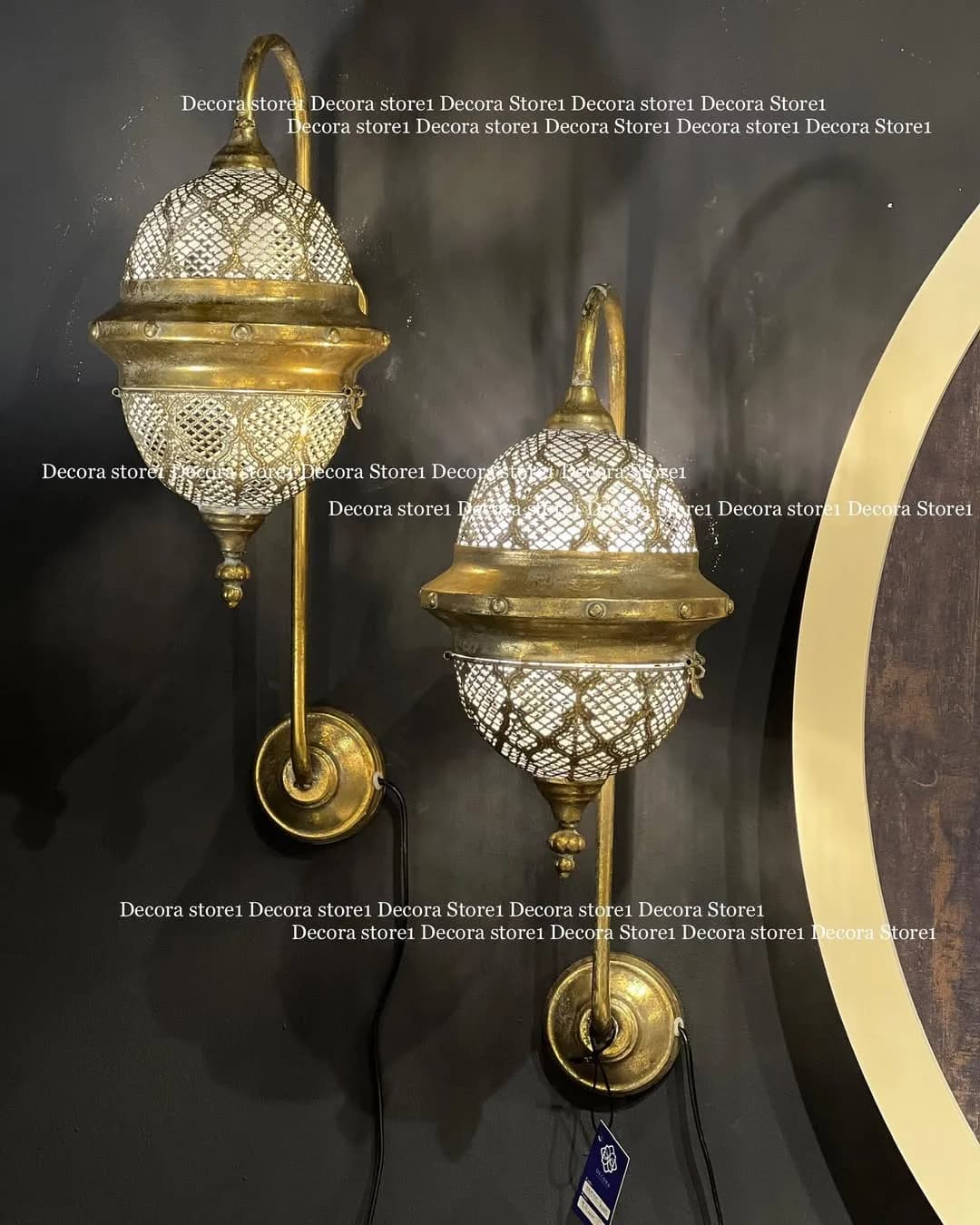 دیوارکوب برقی طرح مراکشی