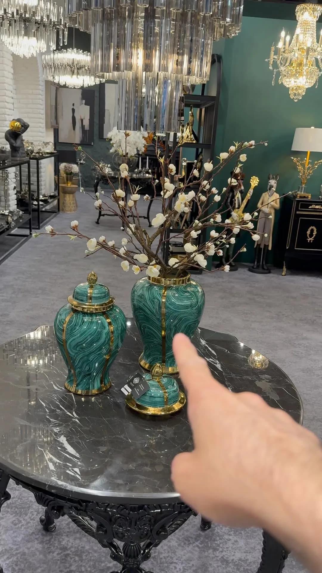 میز ورودی چوب راش با صفحه سنگ