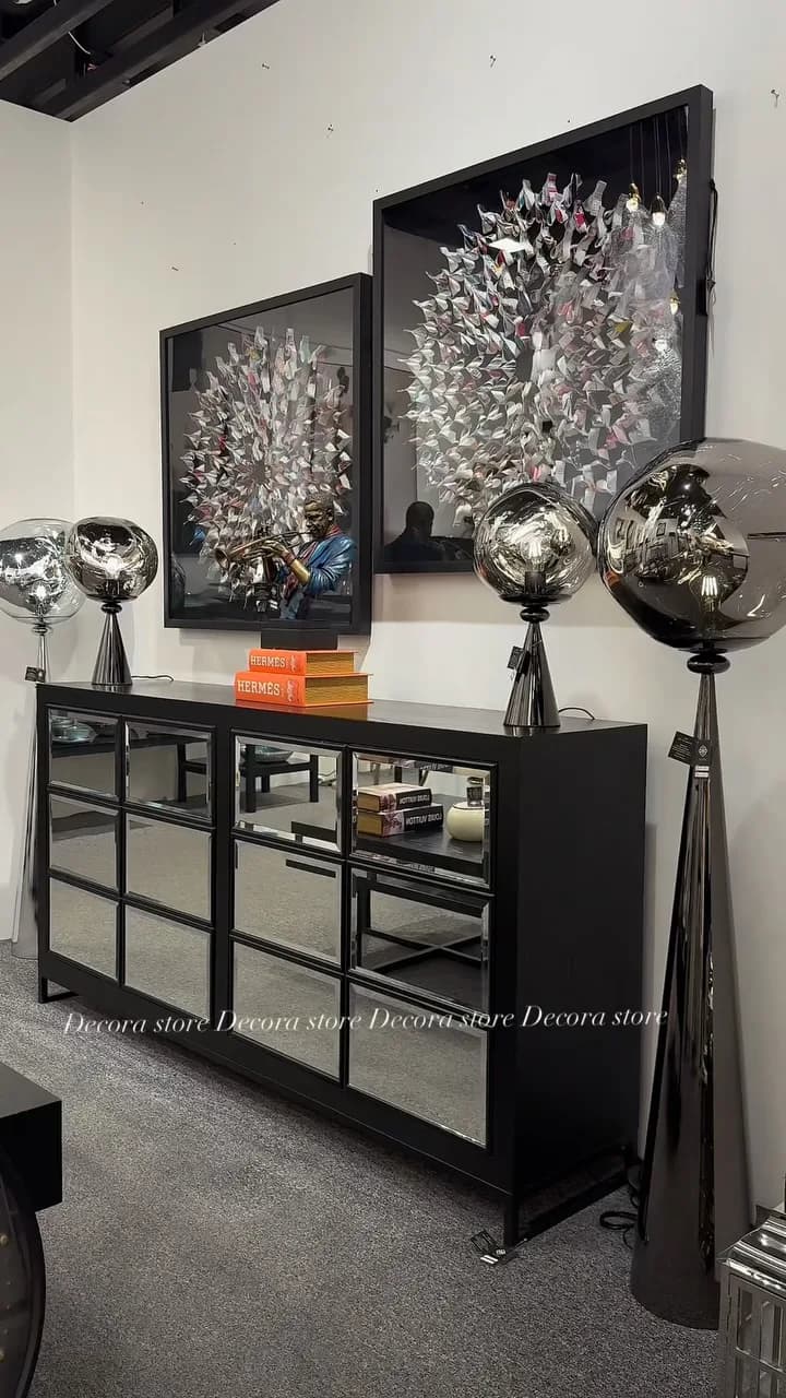 کنسول و آینه