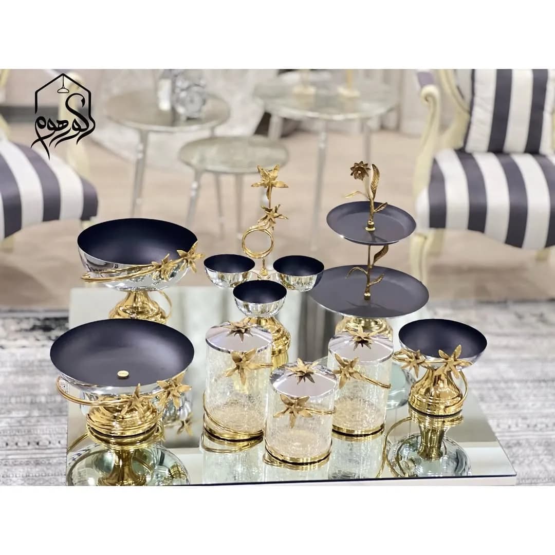 سرویس پذیرایی استیل ۵ تیکه