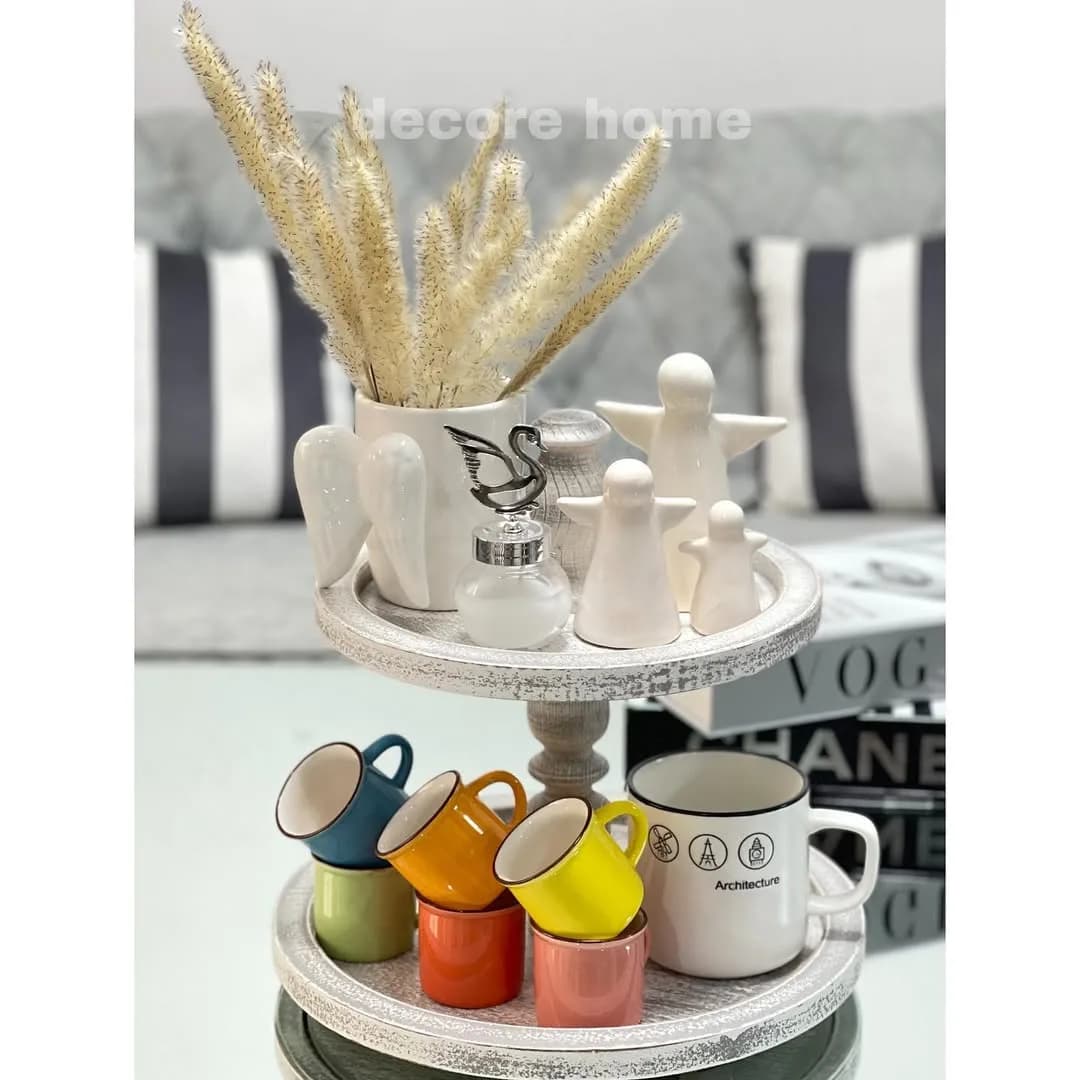 استند دکوراتیو دو طبقه