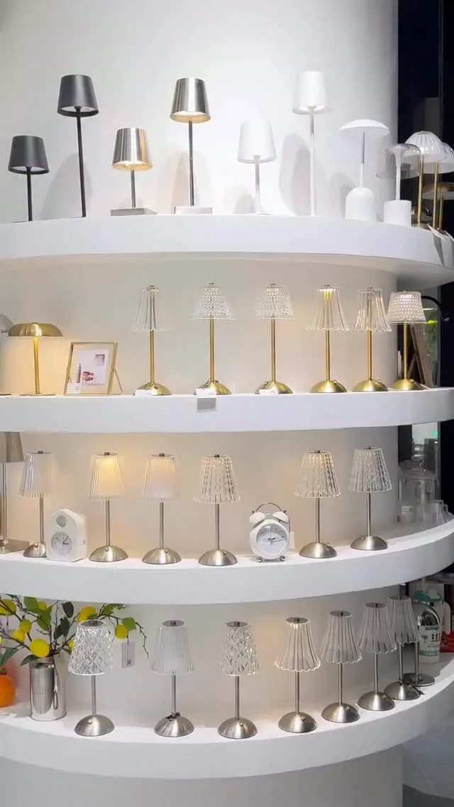 آباژور رومیزی شارژی