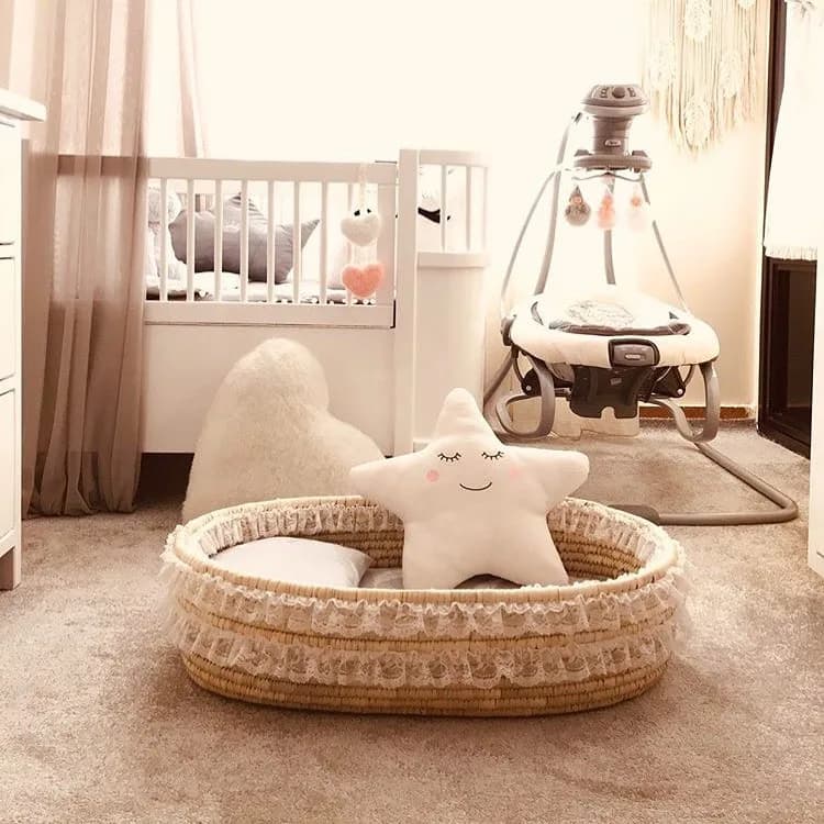 سبد حمل نوزاد حصیری