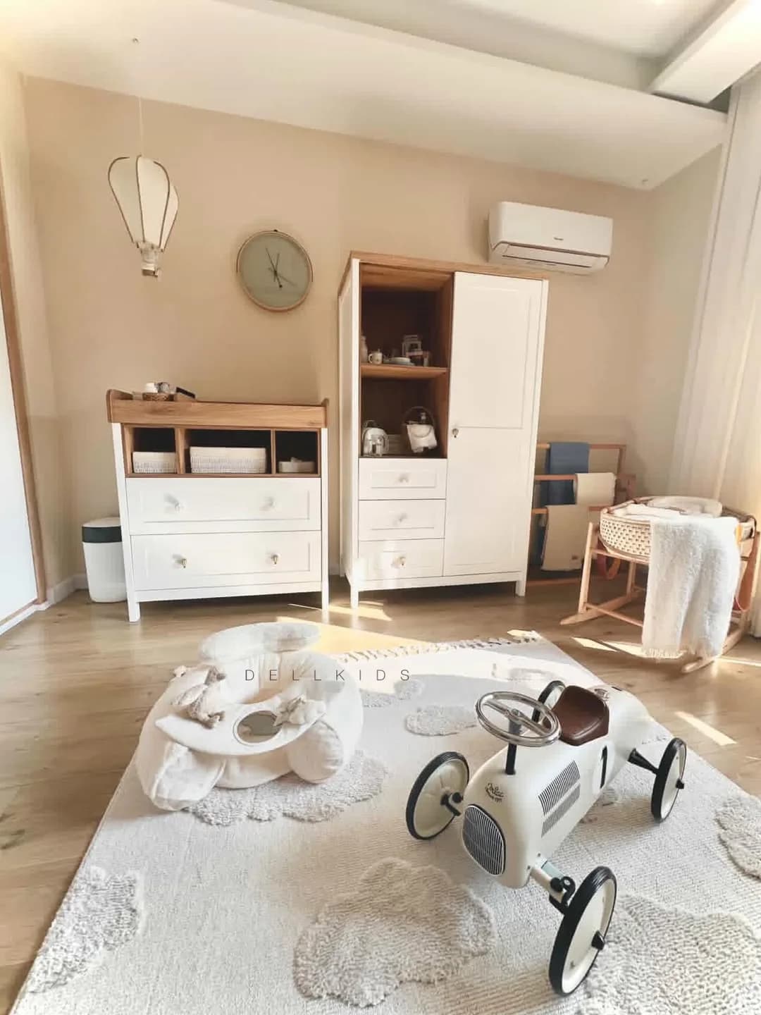گهواره حصیری چوبی مدل لوکس و اقتصادی
