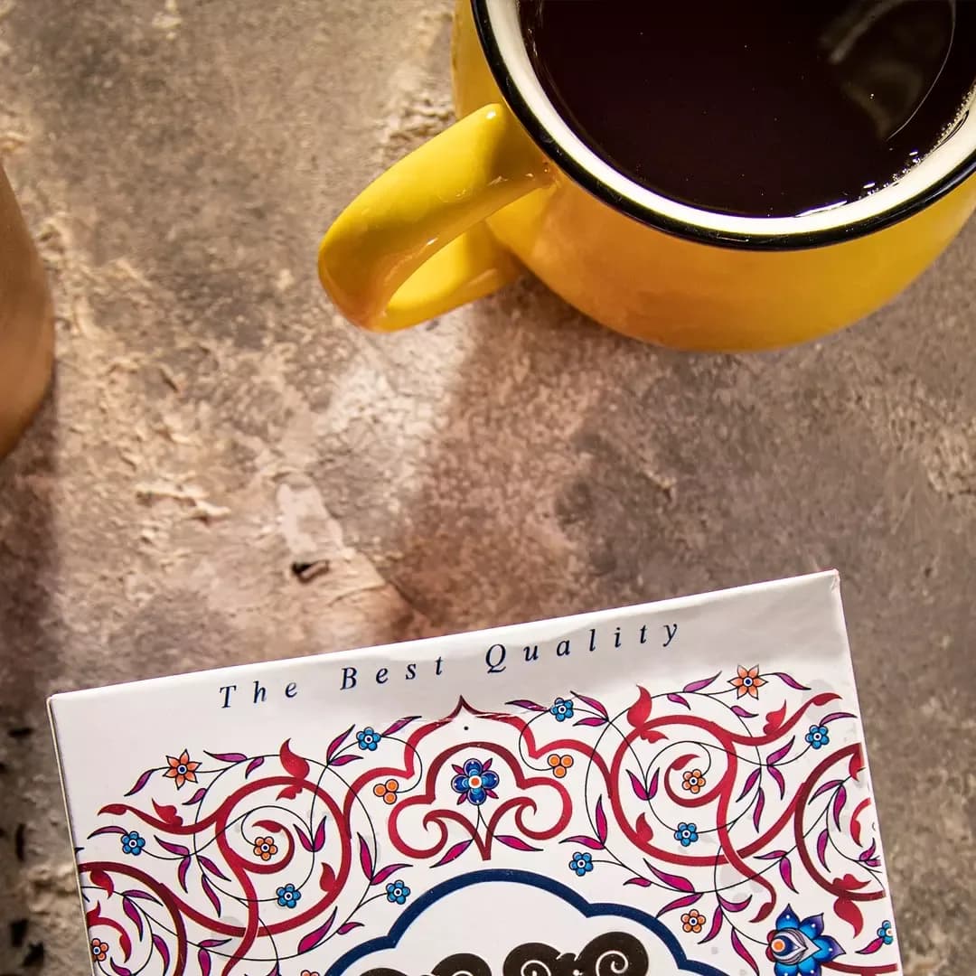 جعبه چای دو قوچ