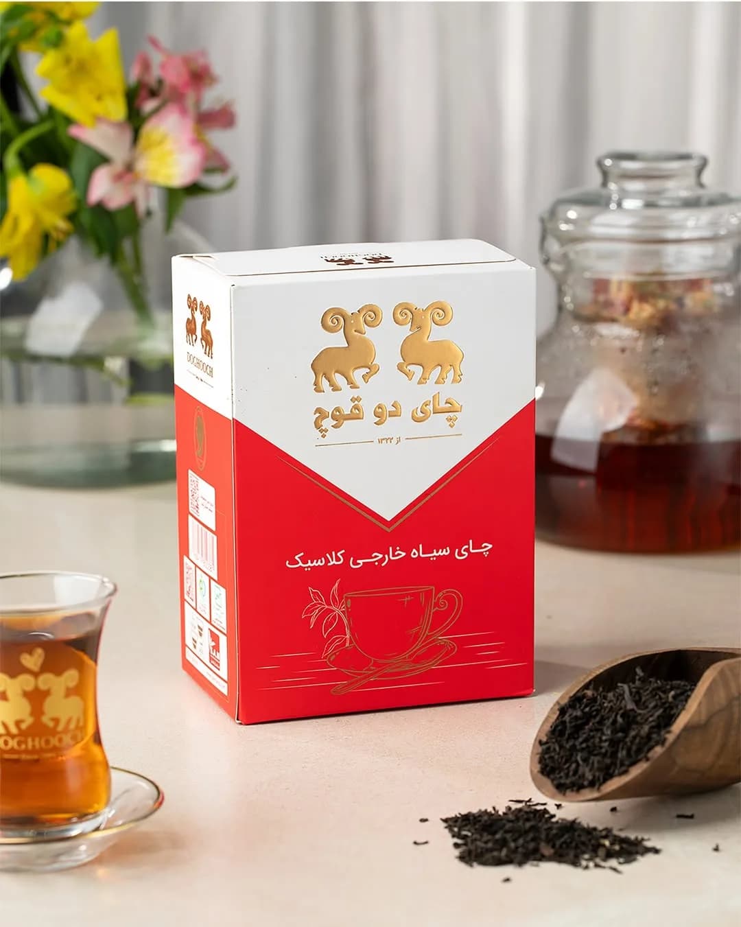 چای سیاه خارجی کلاسیک دوقوچ
