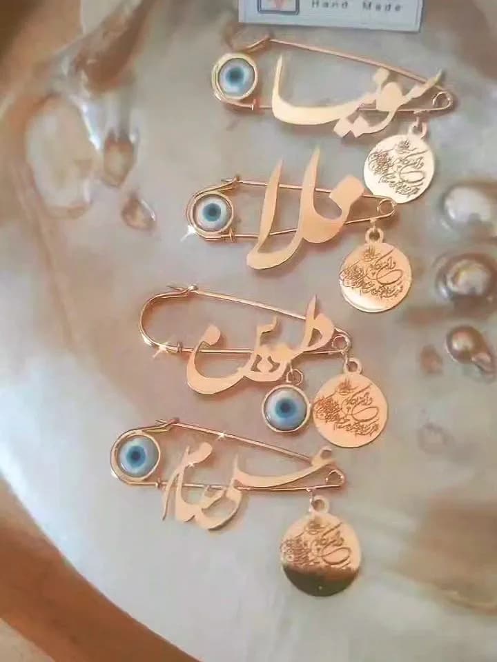 سنجاق سینه طلای کودک