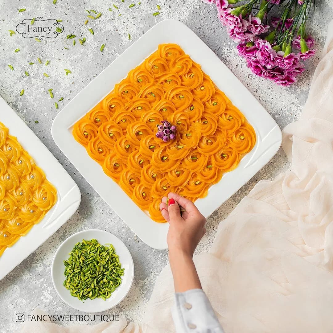 حلوای هویج فنسی