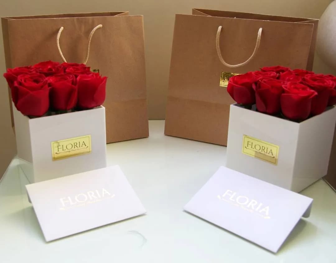 باکس هدیه گل طبیعی