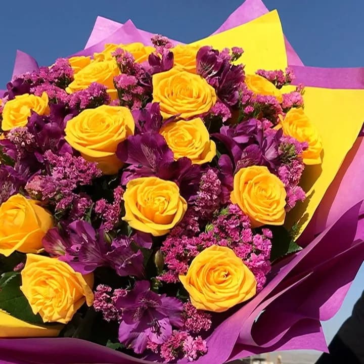 دسته گل روژان