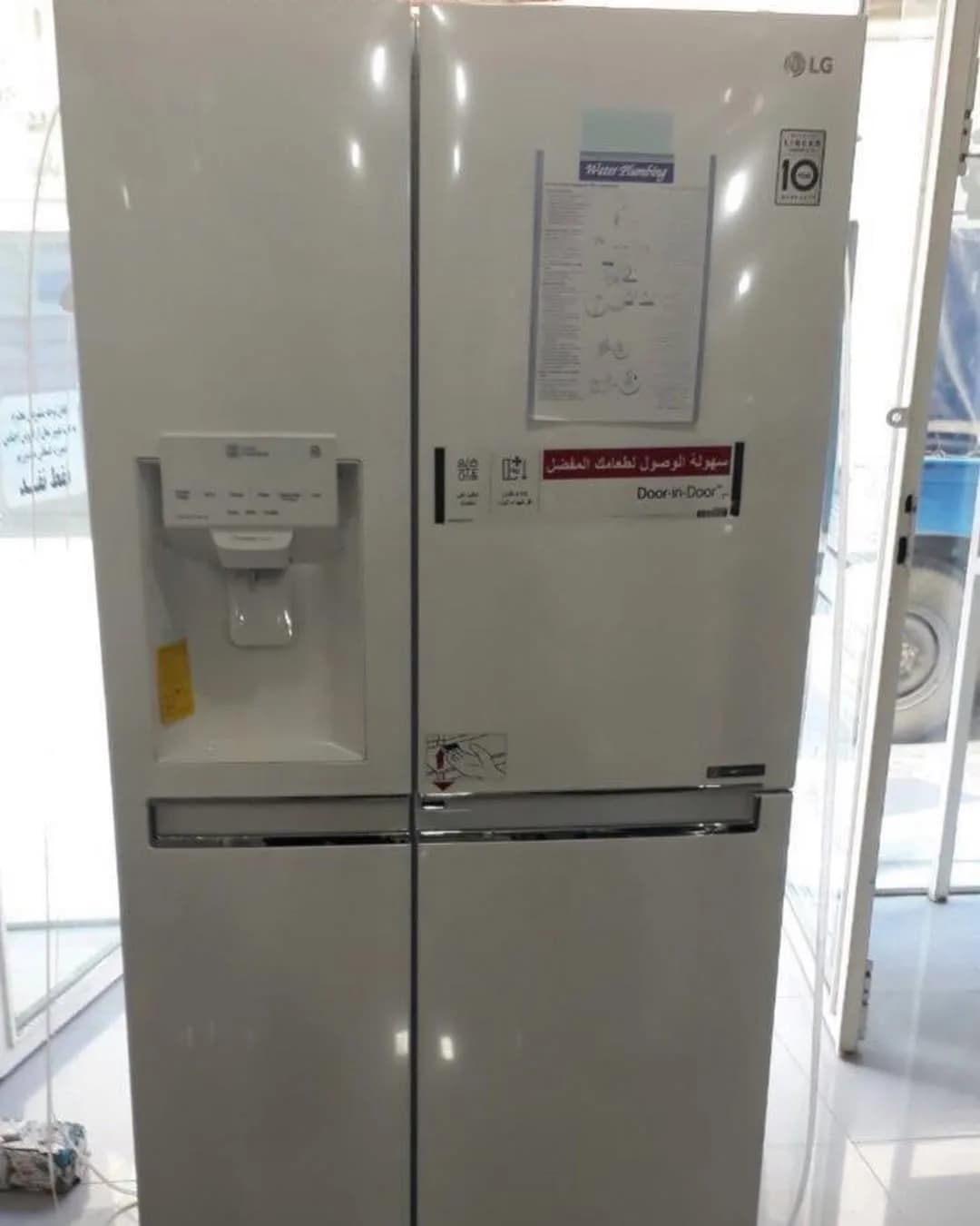 یخچال ساید بای ساید ال جی j247 ۳۰ فوت
