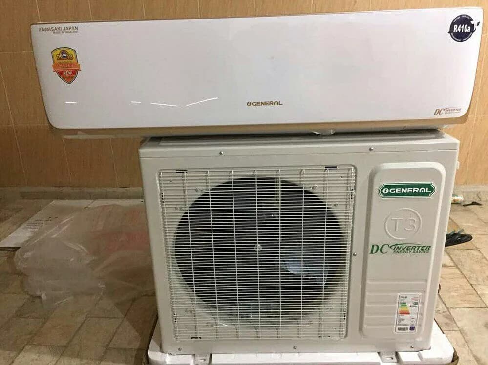 کولر گازی اوجنرال موتور کاوازاکی