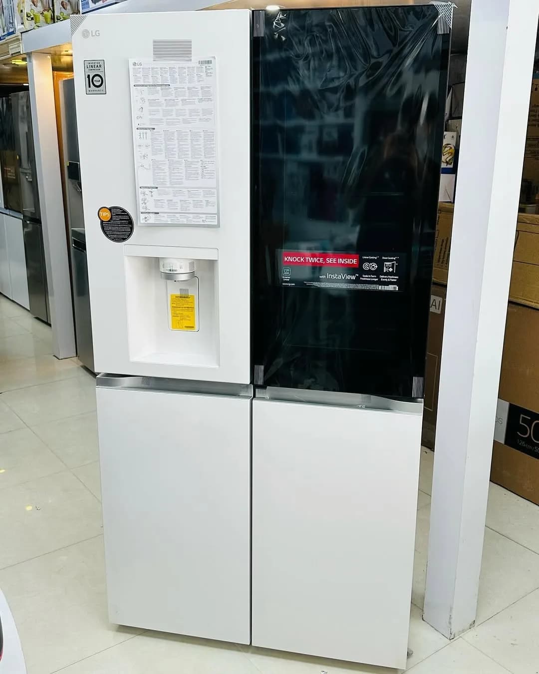 یخچال پنجدرب اینستاویو مدل X39 الجی