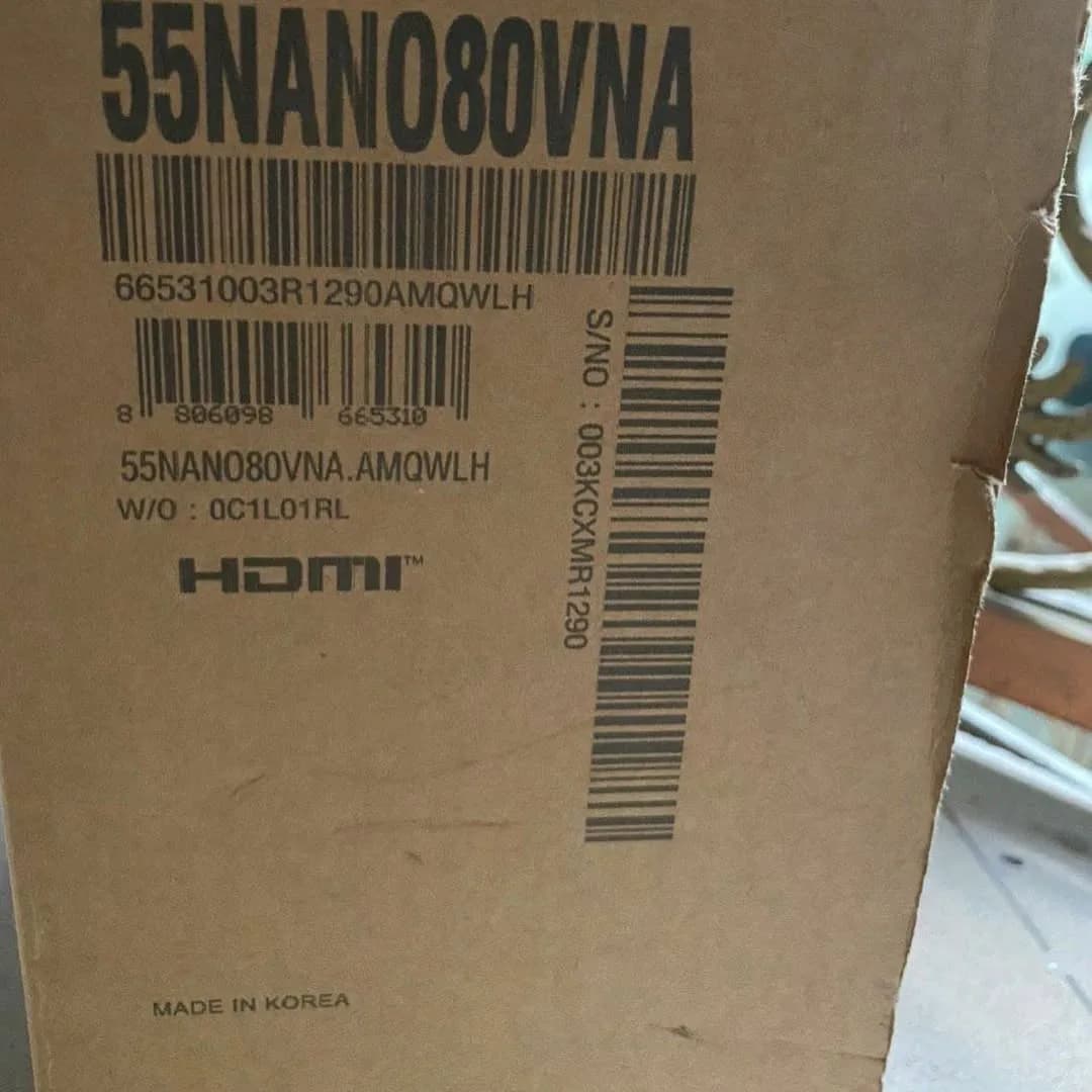 تلویزیون ال جی NANO80 4K