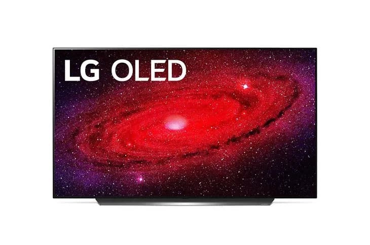 تلویزیون ال جی اولد OLED 55CX، رنگ مشکی، جنس پلاستیک، تخت