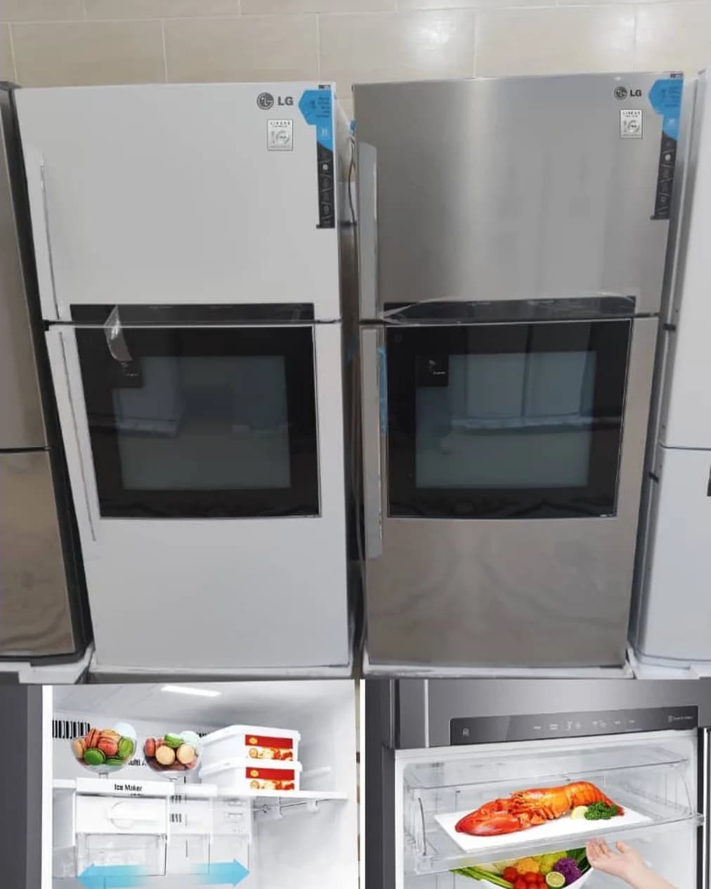 یخچال فریزر ال جی مدل GN-D722HLA
