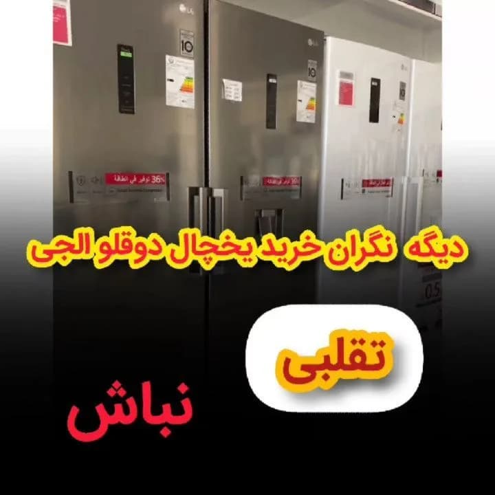 یخچال و فریزر دوقلو الجی