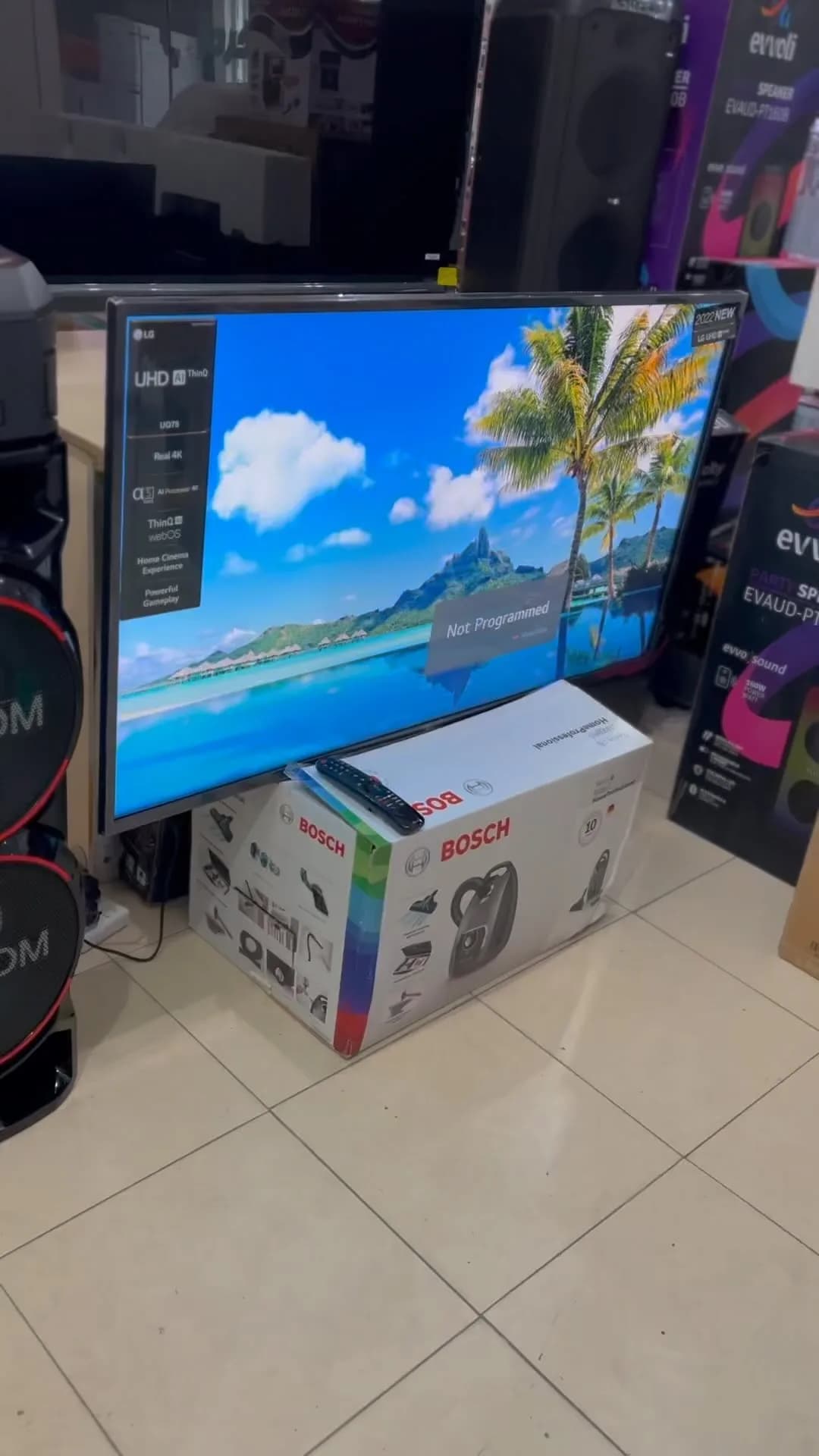 تلویزیون 4K مدل UQ75 الجی