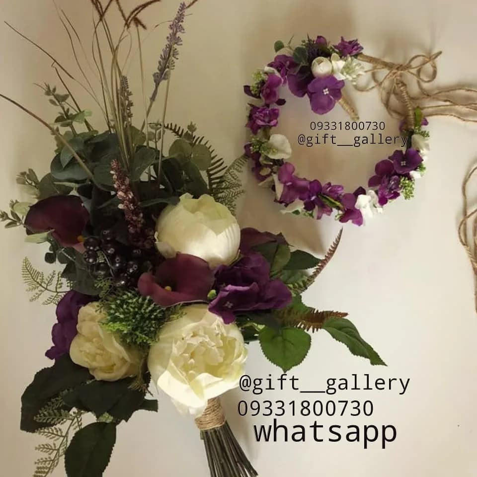 دسته گل عروس مصنوعی
