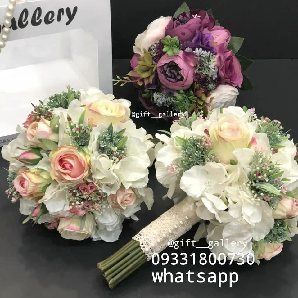 دسته گل عروس