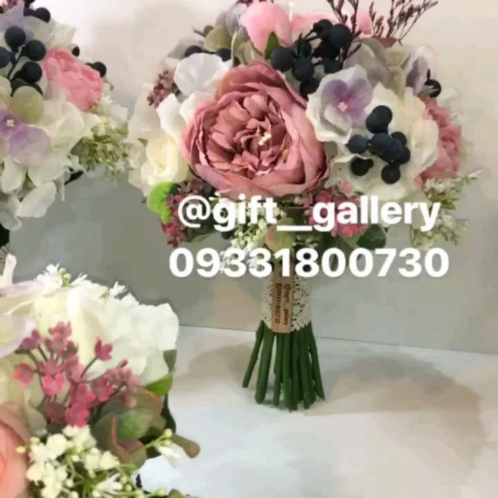 دسته گل عروس