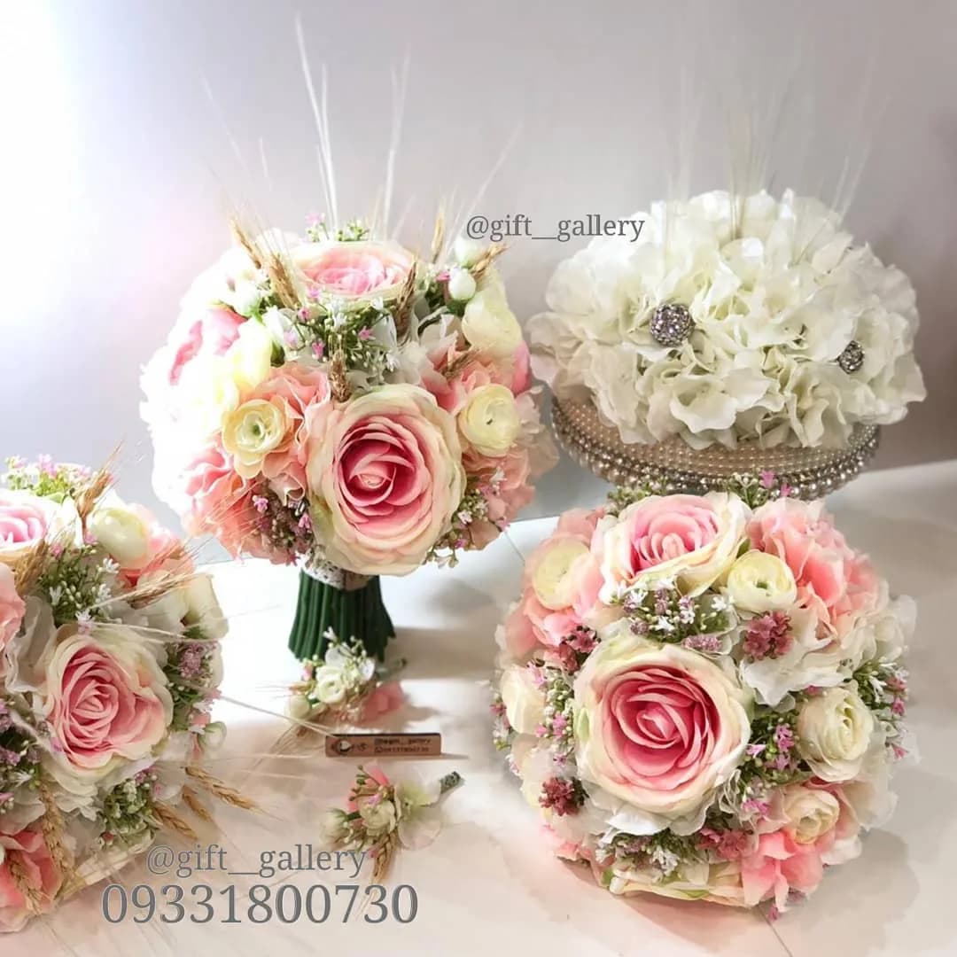 دسته گل عروس