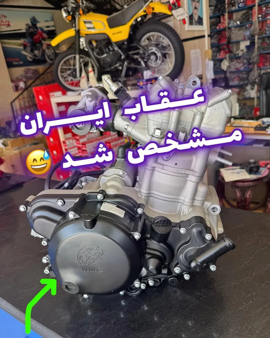انجین ۲۴ اسب چهارسوپاپ کایو