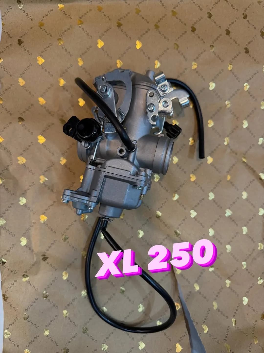 کاربراتور XL250، رنگ نقرهای، جنس فلز