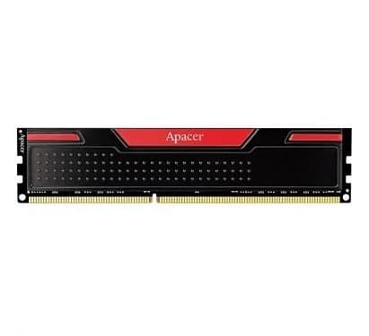 رم اپیسر Black Panther ۸ گیگ DDR3 Apacer، رنگ مشکی و قرمز، جنس پلاستیک و فلز، مستطیلی