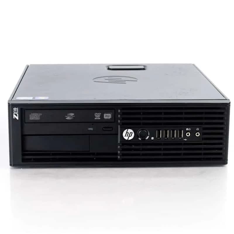 ورکاستیشن اچپی Z210 SFF i5 2400 HP، رنگ مشکی، جنس پلاستیک و فلز، رومیزی مینی