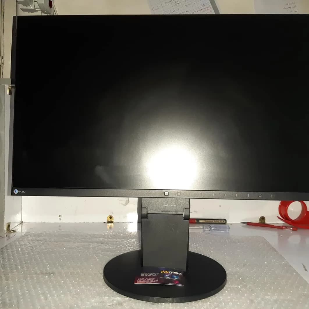 مانیتور ۲۴ اینچ ایزو EV2450 FlexScan Eizo، رنگ مشکی، جنس پلاستیک، مانیتور رومیزی تخت