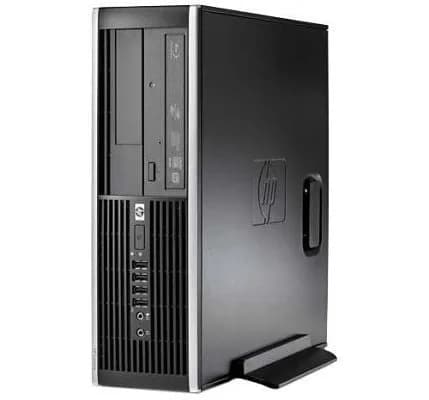 کیس استوک اچپی 8300 i5 HP، رنگ مشکی و نقرهای، جنس فلز و پلاستیک، کیس ایستاده