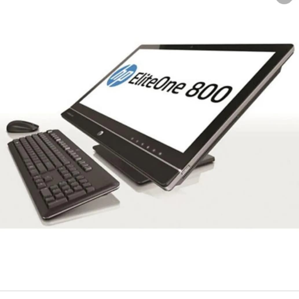 آلاینوان اچپی EliteOne 800 G1، رنگ مشکی و سفید، جنس پلاستیک و فلز، آل این وان ۲۳ اینچ
