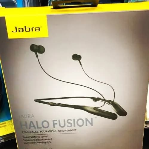 هندزفری جبرا Halo Fusion Jabra، رنگ مشکی، جنس پلاستیک، دور گردنی