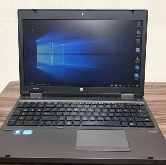 لپتاپ HP 6560b Core i5، رنگ خاکستری، جنس پلاستیک و فلز، لپتاپ ۱۵ اینچی