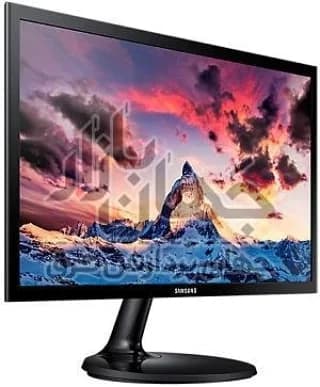 مانیتور سامسونگ ۱۹ اینچ SF350، رنگ مشکی، جنس پلاستیک و شیشه، صفحه تخت، پایه رومیزی