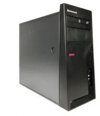 کیس تاور لنوو m58P، رنگ مشکی، جنس پلاستیک و فلز، کیس برج، ATX