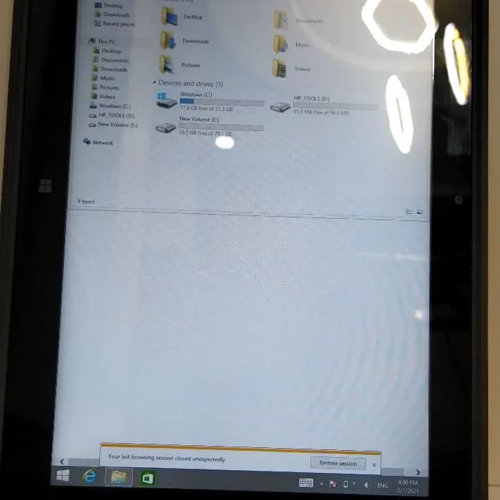 تبلت ویندوزی HP Pro 10EE G1 اچ پی
